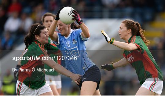Dublin v Mayo - TG4 Ladies Football All-Ireland Senior Championship Semi-Final Dublin v Mayo - TG4 Ladies Football All-Ireland Senior Championship Semi-Final