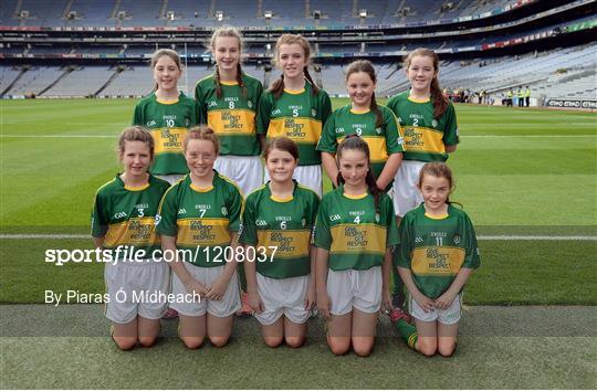 INTO Cumann na mBunscol GAA Respect Exhibition Go Games at Dublin v Kerry - GAA Football All-Ireland Senior Championship Semi-Final INTO Cumann na mBunscol GAA Respect Exhibition Go Games at Dublin v Kerry - GAA Football All-Ireland Senior Championship Semi-Final
