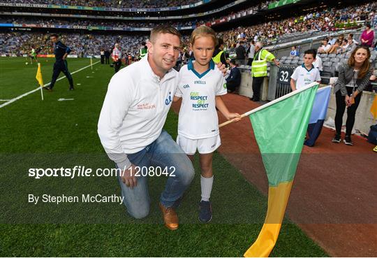 eir Flagbearers at Dublin v Kerry - GAA Football All-Ireland Senior Championship Semi-Final