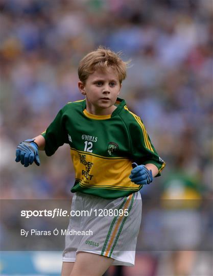 INTO Cumann na mBunscol GAA Respect Exhibition Go Games at Dublin v Kerry - GAA Football All-Ireland Senior Championship Semi-Final