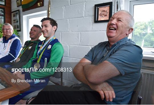 Olympic Silver medallists Paul and Gary O'Donovan Press Conference