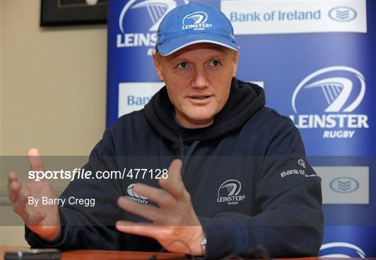 Leinster Rugby Press Conference - Wednesday 8th December