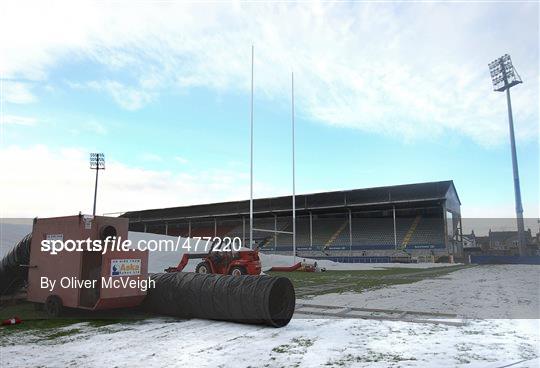 Ravenhill Pitch Heating System in Operation Ahead of Weekend's Heineken Cup Game