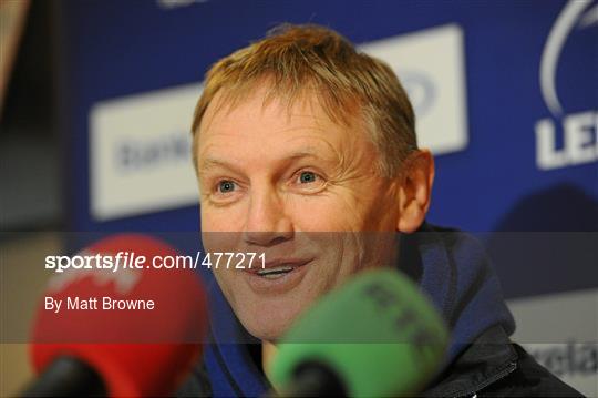 Leinster Rugby Press Conference - Friday 10th December