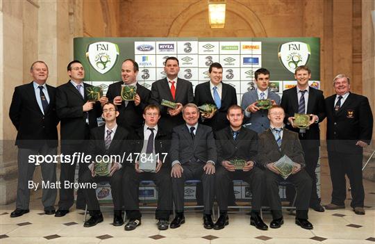 2010 Republic of Ireland Football For All Caps Presentation