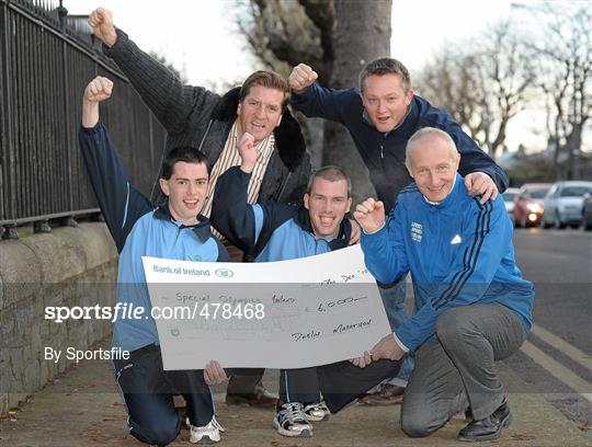 Special Olympics Ireland receives cheque from Lifestyle Sports - Adidas Dublin City Marathon