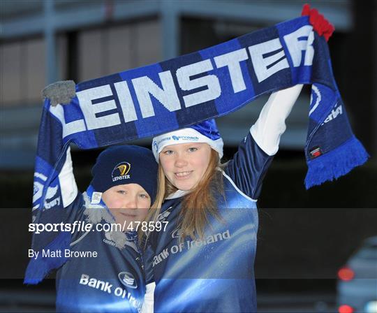 Leinster Supporters - Leinster v ASM Clermont Auvergne - Heineken Cup Pool 2 - Round 4
