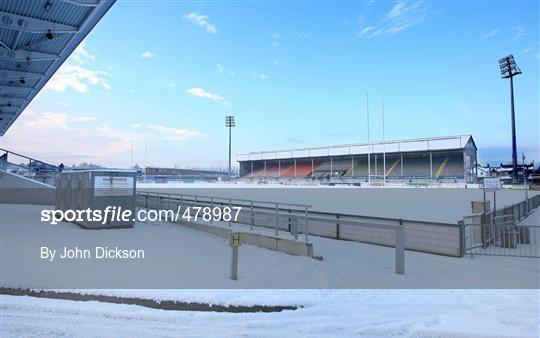 General Views of a Snow Covered Ravenhill Park, Belfast