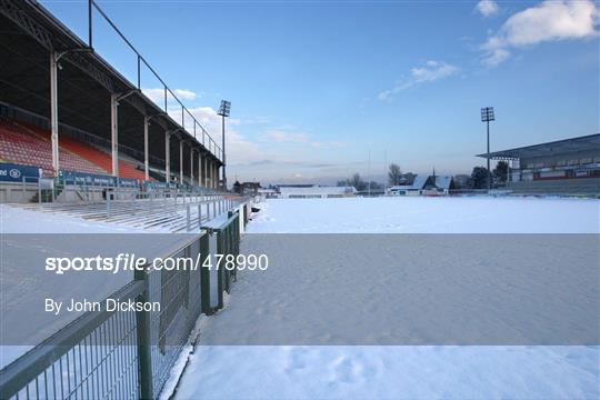 General Views of a Snow Covered Ravenhill Park, Belfast