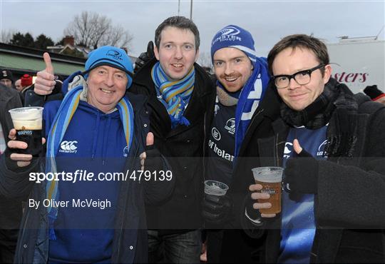 Leinster Supporters - Ulster v Leinster - Celtic League