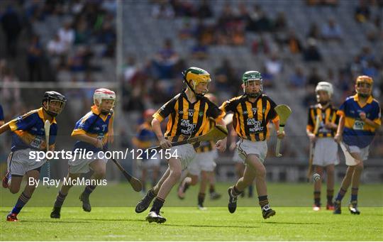 INTO Cumann na mBunscol GAA Respect Exhibition Go Games at Kilkenny v Tipperary - GAA Hurling All-Ireland Senior Championship Final INTO Cumann na mBunscol GAA Respect Exhibition Go Games at Kilkenny v Tipperary - GAA Hurling All-Ireland Senior Championship Final