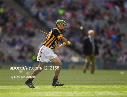 INTO Cumann na mBunscol GAA Respect Exhibition Go Games at Kilkenny v Tipperary - GAA Hurling All-Ireland Senior Championship Final INTO Cumann na mBunscol GAA Respect Exhibition Go Games at Kilkenny v Tipperary - GAA Hurling All-Ireland Senior Championship Final