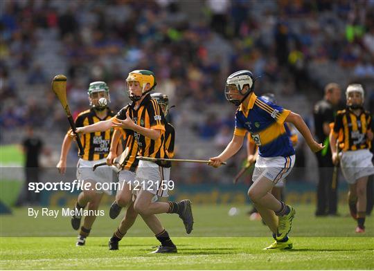 INTO Cumann na mBunscol GAA Respect Exhibition Go Games at Kilkenny v Tipperary - GAA Hurling All-Ireland Senior Championship Final INTO Cumann na mBunscol GAA Respect Exhibition Go Games at Kilkenny v Tipperary - GAA Hurling All-Ireland Senior Championship Final