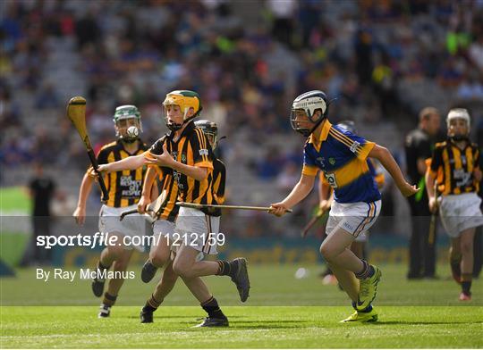 INTO Cumann na mBunscol GAA Respect Exhibition Go Games at Kilkenny v Tipperary - GAA Hurling All-Ireland Senior Championship Final