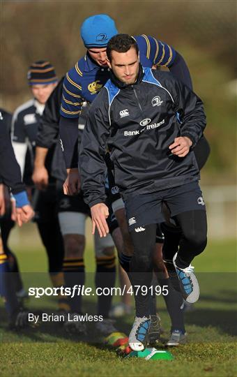 Leinster Rugby Media Briefing and Training