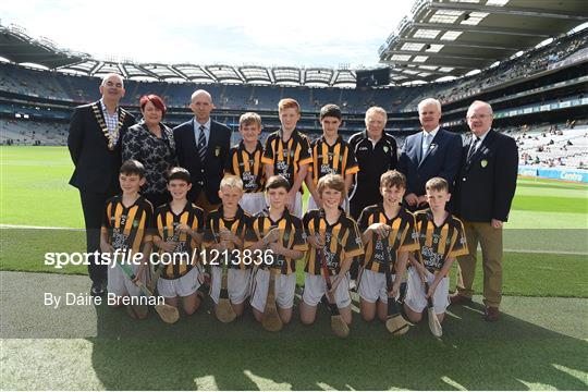 INTO Cumann na mBunscol GAA Respect Exhibition Go Games at Kilkenny v Tipperary - GAA Hurling All-Ireland Senior Championship Final INTO Cumann na mBunscol GAA Respect Exhibition Go Games at Kilkenny v Tipperary - GAA Hurling All-Ireland Senior Championship Final