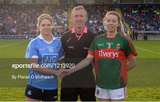 Dublin v Mayo - TG4 Ladies Football All-Ireland Senior Championship Semi-Final Dublin v Mayo - TG4 Ladies Football All-Ireland Senior Championship Semi-Final