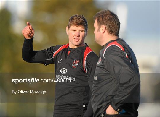 Ulster Rugby Squad Training - Tuesday 11th January