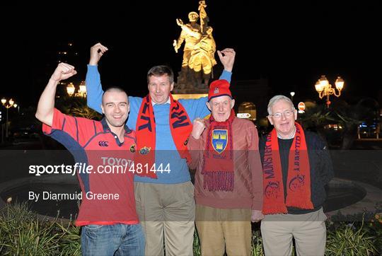 Munster Supporters in Toulon ahead of Heineken Cup Game