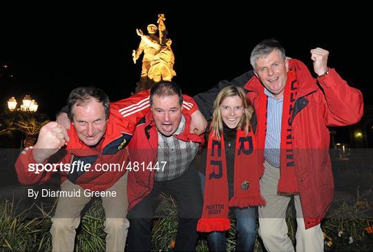 Munster Supporters in Toulon ahead of Heineken Cup Game