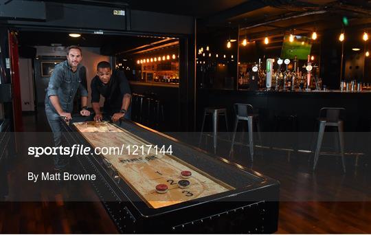 Phil Babb and Jason McAteer Launch New Sports Bar "Buskers On The Ball"