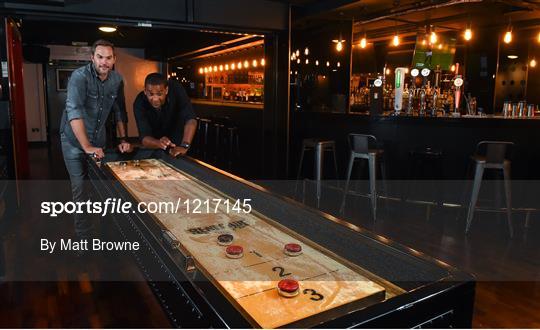 Phil Babb and Jason McAteer Launch New Sports Bar "Buskers On The Ball"