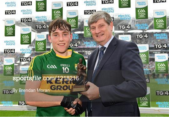 Electric Ireland Player of the Match at Kerry v Galway - Electric Ireland GAA Football All-Ireland Minor Championship Final