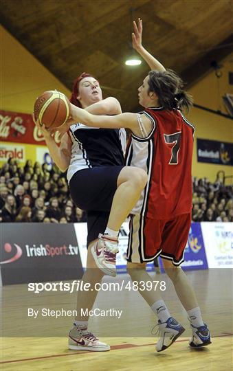 Calasanctius College, Oranmore, Galway, v St. Vincents Secondary School, Cork - Basketball Ireland Girls U16A Schools Cup Final Calasanctius College, Oranmore, Galway, v St. Vincents Secondary School, Cork - Basketball Ireland Girls U16A Schools Cup Final