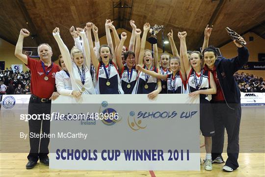 Calasanctius College, Oranmore, Galway, v St. Vincents Secondary School, Cork - Basketball Ireland Girls U16A Schools Cup Final