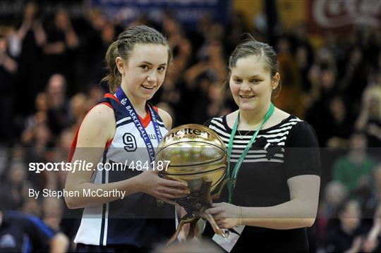 Calasanctius College, Oranmore, Galway, v St. Vincents Secondary School, Cork - Basketball Ireland Girls U16A Schools Cup Final Calasanctius College, Oranmore, Galway, v St. Vincents Secondary School, Cork - Basketball Ireland Girls U16A Schools Cup Final