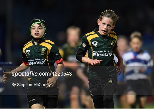 Bank of Ireland Half-Time Mini Games at Leinster v Ospreys - Guinness PRO12 Round 4