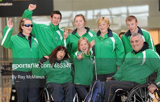 Ireland Team Return from 2011 IPC Athletics World Championships