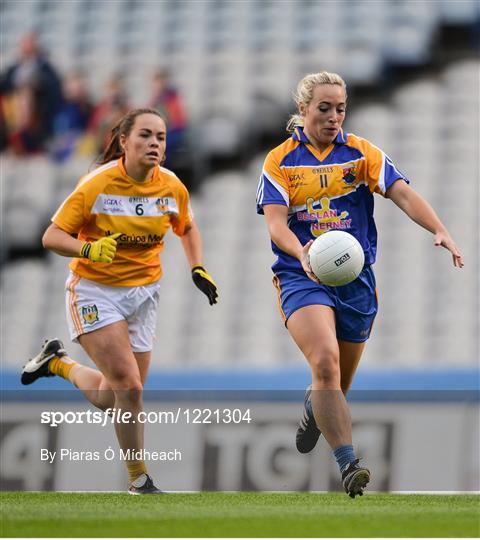 Antrim v Longford - TG4 Ladies Football All-Ireland Junior Football Championship Final Antrim v Longford - TG4 Ladies Football All-Ireland Junior Football Championship Final