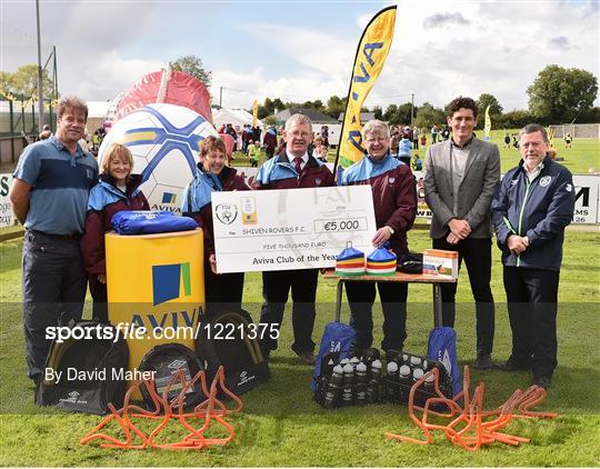 Aviva FAI Club of the Year Community Day with Shiven Rovers