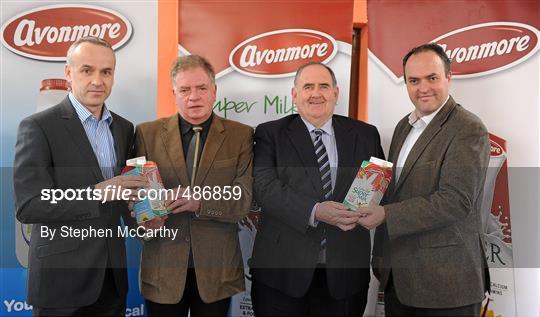 Glanbia Launch its 'Avonmore Milk' Sponsorship of Kilkenny Hurlers for 2011