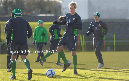 Northern Ireland Squad Training - Monday 7th February 2011