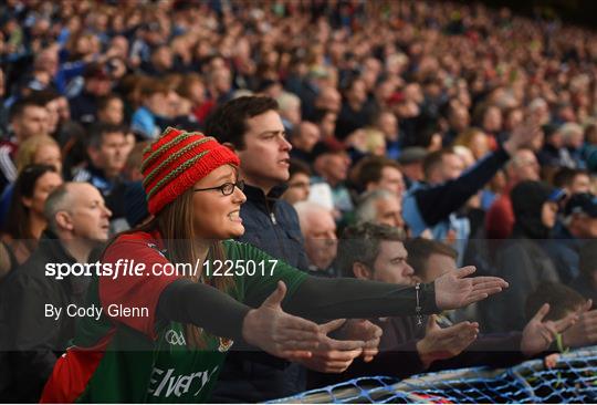 Supporters at Dublin v Mayo - GAA Football All-Ireland Senior Championship Final Replay