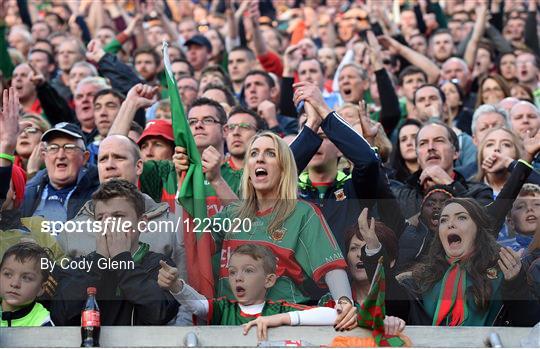 Supporters at Dublin v Mayo - GAA Football All-Ireland Senior Championship Final Replay