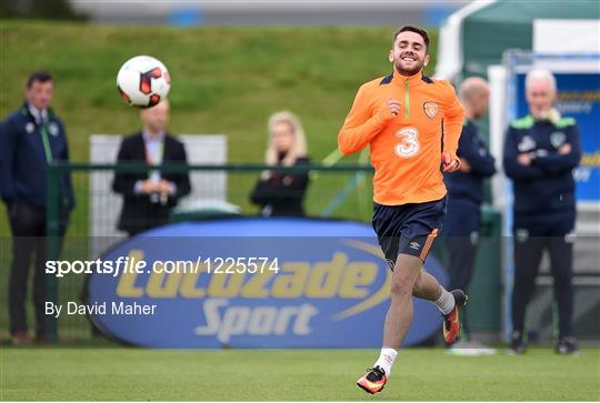 Republic of Ireland Squad Training and Press Conference Republic of Ireland Squad Training and Press Conference