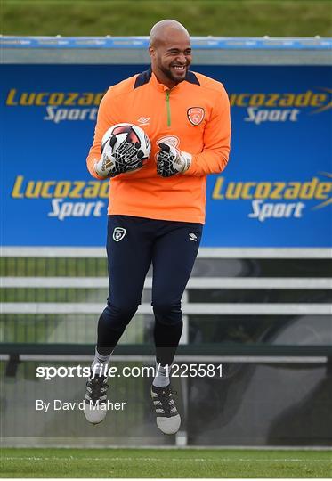 Republic of Ireland Squad Training and Press Conference