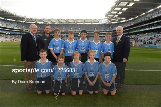 INTO Cumann na mBunscol GAA Respect Exhibition Go Games at Dublin v Mayo - GAA Football All-Ireland Senior Championship Final Replay