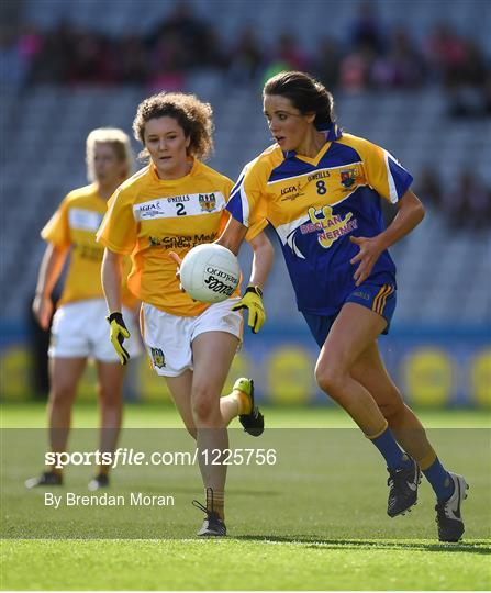Antrim v Longford - TG4 Ladies Football All-Ireland Junior Football Championship Final Antrim v Longford - TG4 Ladies Football All-Ireland Junior Football Championship Final