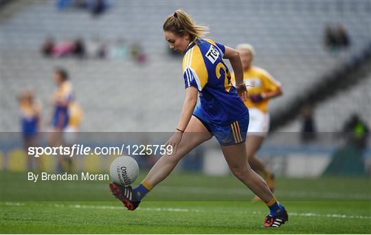 Antrim v Longford - TG4 Ladies Football All-Ireland Junior Football Championship Final Antrim v Longford - TG4 Ladies Football All-Ireland Junior Football Championship Final