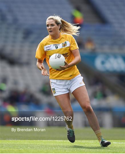 Antrim v Longford - TG4 Ladies Football All-Ireland Junior Football Championship Final Antrim v Longford - TG4 Ladies Football All-Ireland Junior Football Championship Final