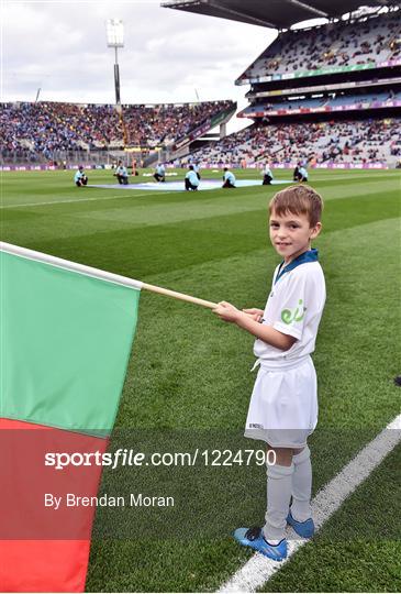 eir Flagbearers at Dublin v Mayo - GAA Football All-Ireland Senior Championship Final Replay