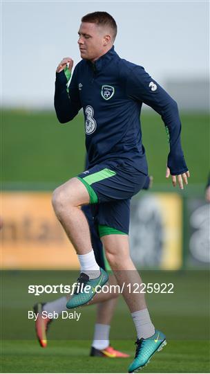 Republic of Ireland Squad Training and Press Conference Republic of Ireland Squad Training and Press Conference
