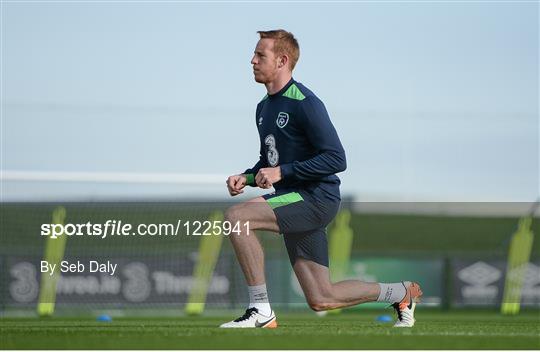 Republic of Ireland Squad Training and Press Conference