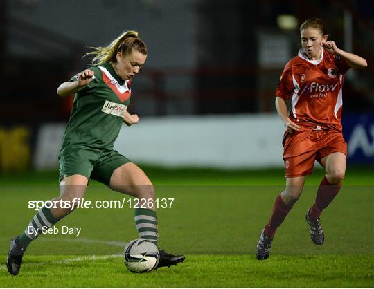 Shelbourne Ladies v Cork City WFC - Continental Tyres Women's National League