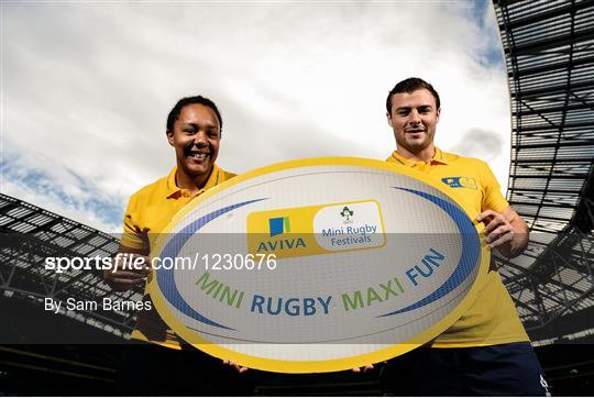 Aviva’s Mini Rugby Season Launch