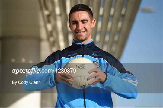 Sam Maguire and Dublin players visit AIG